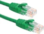 DSIT CAT6a U/UTP 100% vario tinklo jungiamasis laidas, 2m, žalias