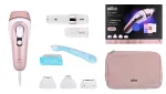 Braun Skin i-expert Pro 7 PL7432 IPL prietaisas plaukams &scaron;alinti, 400 000 blyksnių, balta/rožinė