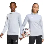 Vaiki&scaron;ka striukė adidas Entrada 26 Training Top &scaron;viesiai pilka JZ6637 152cm
