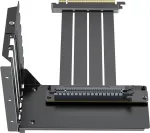 Vertikalus GPU laikiklis su PCIe 4.0 kabeliu XILENCE XZ107, juodas, suderinamas su X Case X912.ARGB