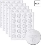 VOLTCRAFT ML2032 įkraunama ličio monetos formos baterija 65 mAh 3 V, 100 vnt. pakuotė (VC-18689110)