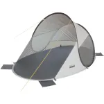 Palapinė kupolas/iglū High Peak Calobra 80 &mdash; Pilka, 2000&times;1200&times;900 mm, poliesterio grindys, stiklo pluo&scaron;to lankai