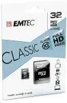 Emtec ECMSDM32GHC10CG 32GB MicroSDHC Class 10 UHS-I atminties kortelė su SD adapteriu