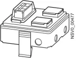 SIEMENS BD2-AK1/2SD163FIA i&scaron;vesties dėžutė 16A 2x1-polių su saugiklių skyriklio jungikliu (BVP:660870)
