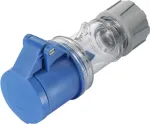 Sygonix SY-5871536 CEE mova 16 A 3 polių 230 V/AC IP44 permatoma