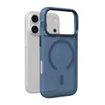 SBS Mobile HAZEM dėklas Apple iPhone 17 Pro, tamsiai mėlynas PUIPC17P63HAZEMDKBL
