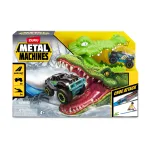 ZURU Metal Machines žaidimų rinkinys Krokodilo ataka lenktynių trasa + automobilis