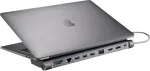 XTREMEMAC XWH-CDH-13 12 prievadų USB-C dokinginė stotis, Space Gray
