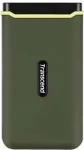 Transcend ESD380C ne&scaron;iojamasis SSD - 2TB, USB 3.2 Gen 2x2, Military Green TD-TS2TESD380C