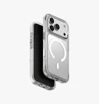UNIQ Combat Magclick įkrovimo dėklas iPhone 18 Pro / 17 Pro - baltas