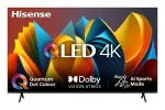 Hisense 85E7NQ 85" (2,16 m) QLED 4K UHD i&scaron;manusis televizorius, VIDAA, Dolby Vision, HDR10+, Wi-Fi, 400 cd/m&sup2;, juodas