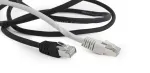 Gembird Cat6a S/FTP tinklo kabelis RJ45, 5 m, juodas, LSZH
