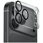 UNIQ Optix Clearshield Frameguard fotoaparato objektyvo apsauginis stiklas iPhone 17 Pro, skaidrus, su aplikatoriumi