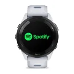 I&scaron;manusis laikrodis GARMIN Forerunner 265 &mdash; 46 mm GFRP korpusas, AMOLED 1,3 colio, GPS/GLONASS/Galileo, 15 dienų baterija, 5 ATM, silikoninis dirželis