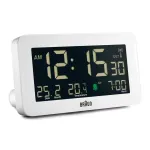 Skaitmeninis žadintuvas Braun BC10 Baltas LCD su foniniu ap&scaron;vietimu