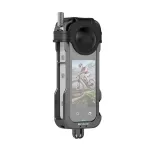 Apsauginis metalinis narvas Puluz Insta360 X4 PU981B su objektyvo dangteliu