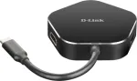D-Link 4-in-1 USB-C centras su HDMI ir Power Delivery