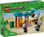 LEGO statybinis rinkinys &bdquo;The Illager Desert Patrol 21267&ldquo; &ndash; Minecraft žaidimų rinkinys, 105 detalės, 4 minifigūrėlės, 80&times;60&times;110 mm