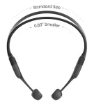 Ausinės Shokz OpenRun Mini &ndash; belaidės kaulinio laidumo sportinės ausinės, IP67, Bluetooth 5.1, 480 min baterija
