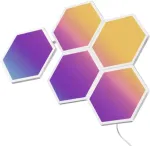 Govee Glide Hexa B6061 LED &scaron;viestuvų plok&scaron;tės, 5 vnt. rinkinyje