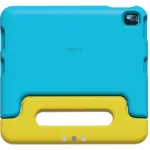 Nokia Tab T10 vaiki&scaron;kas dėklas geltona-cianas EU (NT10-KIDSCOVER-CYN)