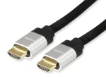 Equip 119382 HDMI 2.1 Ultra High Speed kabelis su Ethernet, HDMI A ki&scaron;tukas&ndash;ki&scaron;tukas, 3,0 m, 8K/60Hz, HDR, 48 Gbit/s, paauksuoti kontaktai, juodas