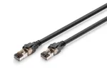 DIGITUS jungiamasis kabelis - Cat 8.1 - S/FTP - AWG 24/7 - 2m - Juoda