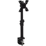 Techly ICA-LCD 500BK stalo monitoriaus laikiklis 13&ndash;30 colių (76,2 cm), iki 15 kg, VESA 75x75/100x100, juodas