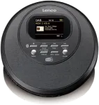 Lenco CD-500 Discman CD/MP3/DAB+/Radijas/BT AntiShock juodas