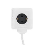 Ilgintuvas Tellur Power Cube Extended 4 ki&scaron;tukiniai lizdai 2 USB prievadai