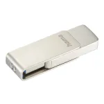 Hama Rotate Pro USB laikmena 64 GB, USB Type-A 3.0, 70 MB/s, sidabrinė