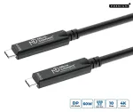 USB-C laidas MicroConnect MC-USB3.2CC15-8K-OP, 15 m, USB-C į USB-C, 8K palaikymas