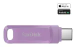 WESTERN DIGITAL SanDisk Ultra Dual Drive Go 1 TB USB atmintukas - USB-C / USB-A - violetinis