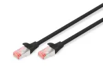 DIGITUS Patch laidas CAT6 S/FTP Snagless Cu 5m juodas