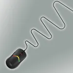 HyperX Pulsefire Saga žaidimų pelė (juoda)