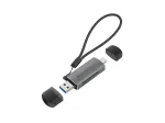 Conceptronic BIAN05G 2-in-1 USB 3.0 dviejų ki&scaron;tukų kortelių skaitytuvas, SD/MicroSD 3.0, UHS-I