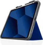 STM Dux Plus Dėklas | Apple iPad 10.9 2022 | Mėlynas / permatomas | didmeninė pakuotė | (STM-222-388KX-03)