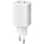 Įkroviklis Xiaomi Nano Turbo 45W Baltas &mdash; 2&times; USB‑C AC vidaus naudojimui i&scaron;maniesiems telefonams ir plan&scaron;etėms