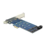 DeLOCK 89374 PCI Express x1 plok&scaron;tė su 2x vidiniais M.2 NGFF lizdais