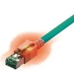 EasyLan 442626,100 - 1 m - Cat6a - S/FTP (S-STP) - RJ-45 - RJ-45 - turkiozinis