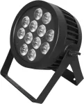LED PAR &scaron;viestuvas EUROLITE 12x8W QCL Spot &mdash; 12&times;8W RGBW &scaron;viesos diodai, kompakti&scaron;kas sceninis PAR prožektorius