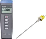 VOLTCRAFT K101 + TP 203 temperatūros matavimo prietaisas -200 iki +1370 &deg;C, K tipo zondas