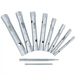 KS Tools Classic 518.0900 vamzdinių galinių raktų rinkinys, 10 vnt., 6x7&ndash;20x22 mm