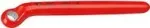 Gedore VDE 2E 24 6037080 vienžiedis izoliuotas raktas, 24 mm