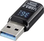 Renkforce USB-C adapteris [1x USB-A ki&scaron;tukas - 1x lizdas] USB 3.2 su skaitmeniniu ekranu, A tipo (RF-6826678)