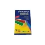 Pelikan 701367 lentos kreida, įvairių spalvų, 12 vnt.