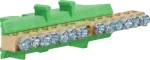Žalvarinis gnybtų blokas KM13ENZ-Meter Panel PE 13 gnybtų ta&scaron;kai (KM13E)