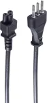 Maitinimo laidas C5 juodas 1,8 m ShiverPeaks BSIT60001