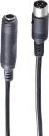 ShiverPeaks BS30201 audio kabelis su diodu, 0,2 m, DIN 5 kontaktų ki&scaron;tukas ir 6,3 mm jack 3 kontaktų lizdas