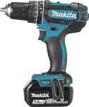 Belaidis smūginis gręžtuvas-suktuvas Makita DHP482RTJ 18V 2x akumuliatorius